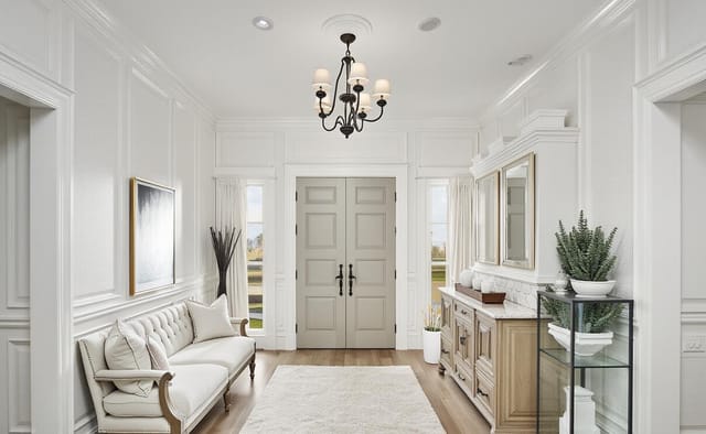 Virtually Staged Foyer