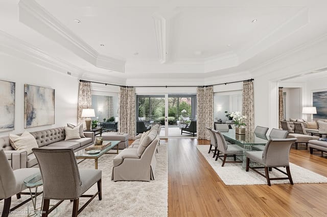 Virtually Staged Living Room