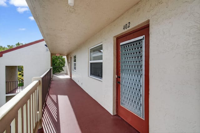 Breezeway to Unit Front Door