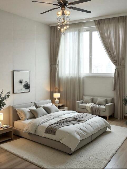 Master Bedroom Staged
