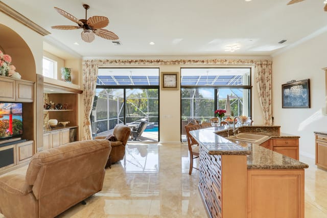 Entrance to Family Room