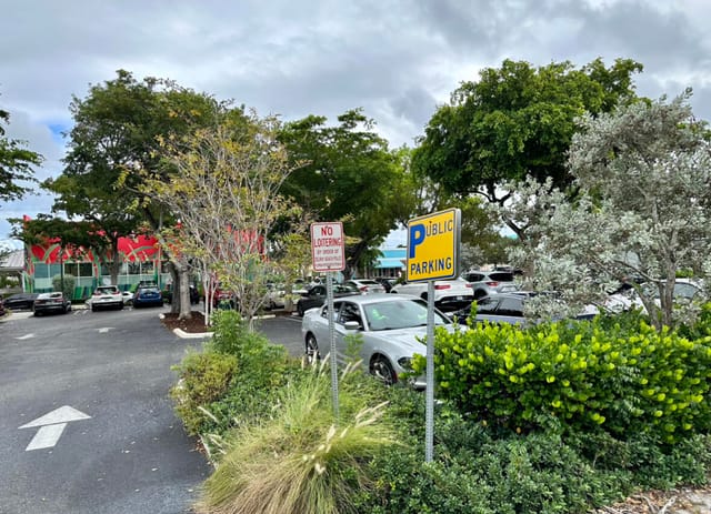 Plenty of Public Parking