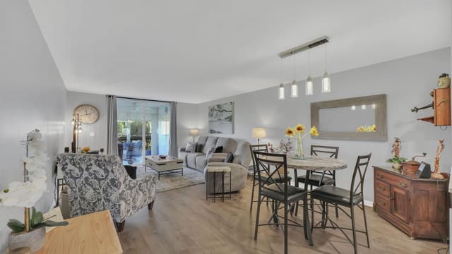living / dining