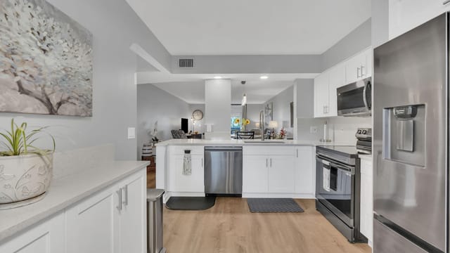 updated kitchen