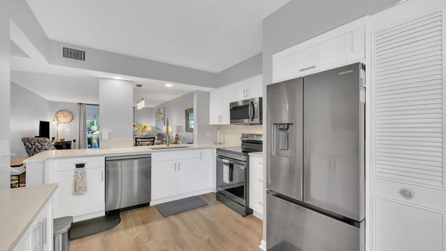stainless steel appliances