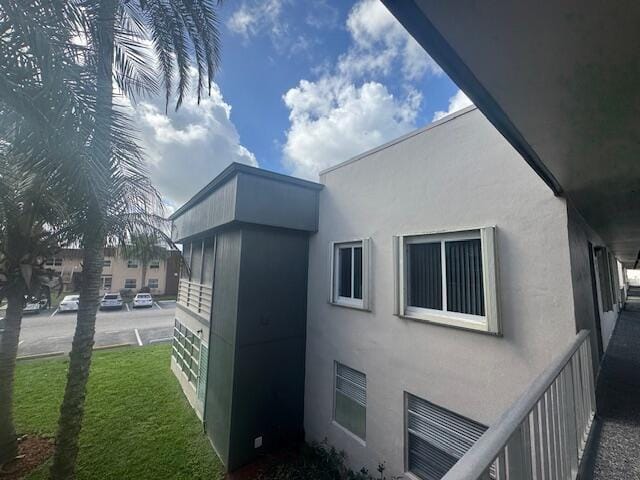 Outside