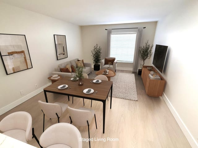 Staged Living Room