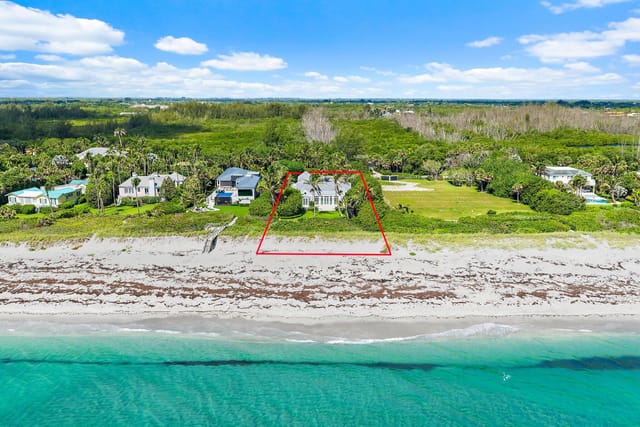 Aerial View from Ocean