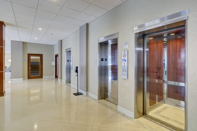 Elevators easy to access
