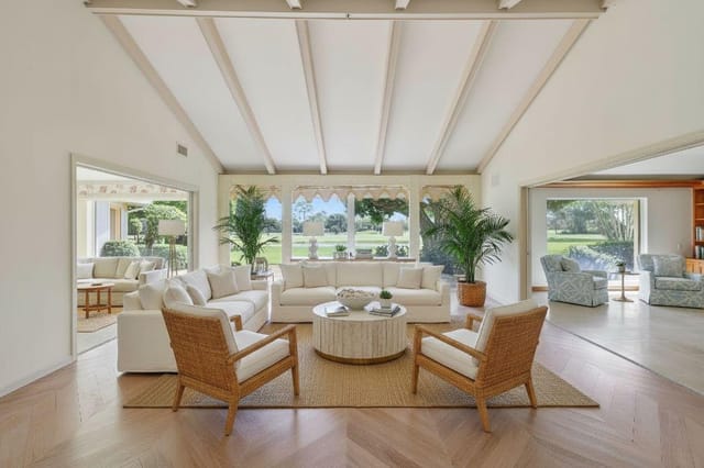 Virtually Staged Living Room