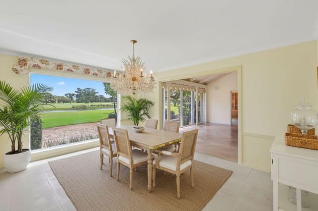 Virtually Staged Dining Room