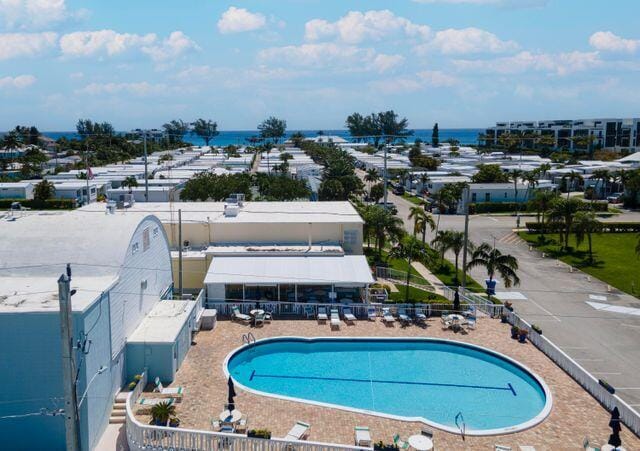 swimming pool area