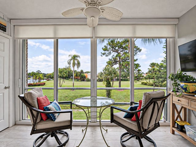 Balcony with Impact Windows