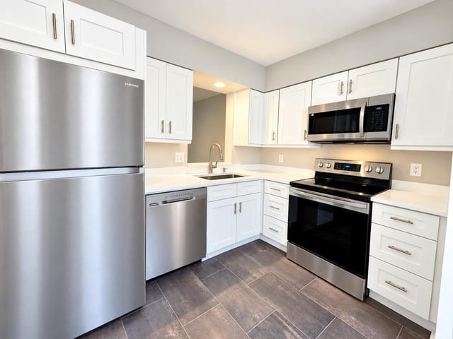 Bright Modern Kitchen with Stainless App