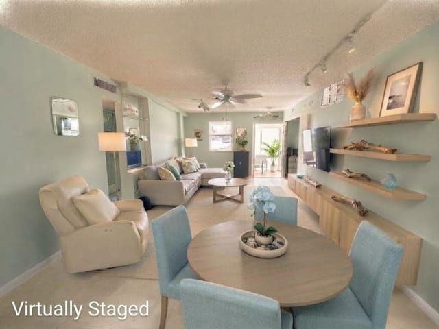 Dining Area to Living Room VS