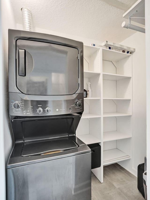 INSIDE WASHER/DRYER