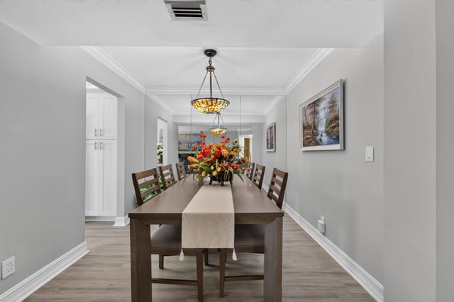 Dining area