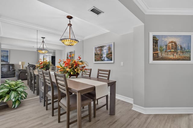 Dining area