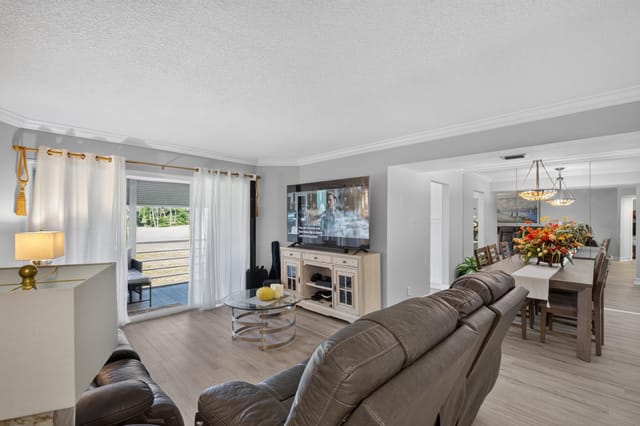 Open living-dining