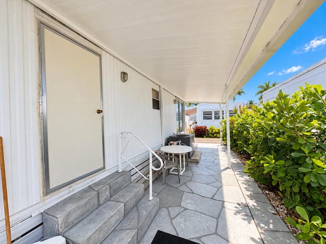 Patio area