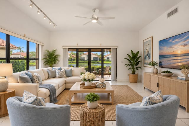 Virtual staging