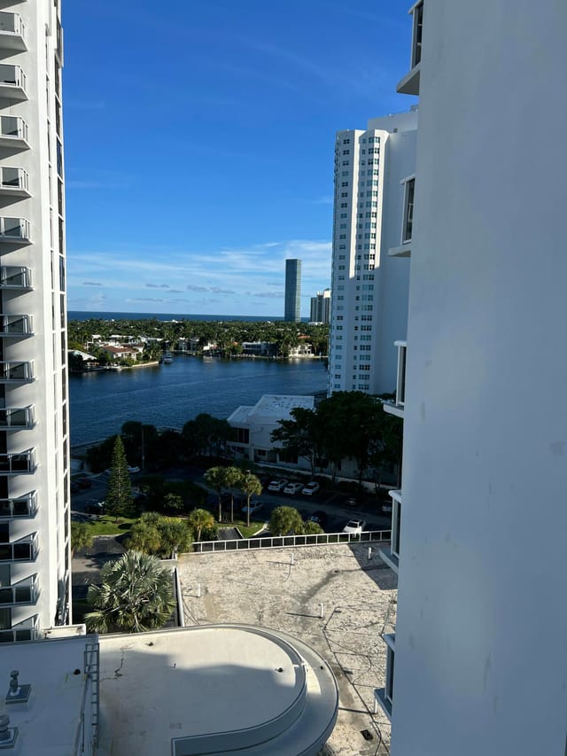 View from balcony