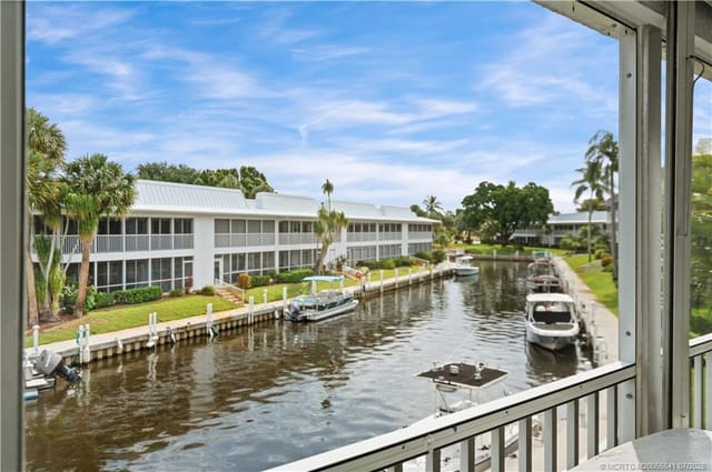 Canal view from porch